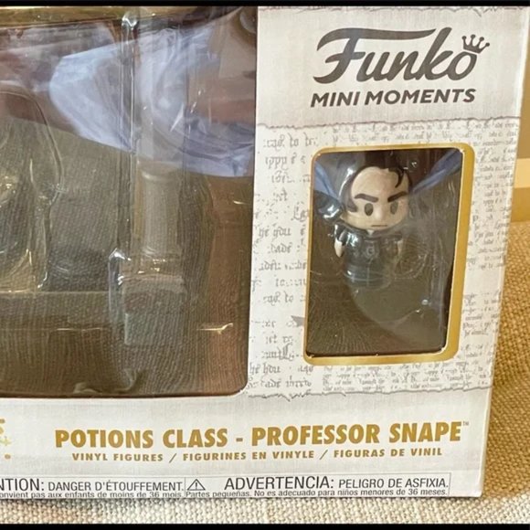 Set of 3: HP Prof Slughorn CHASE + Prof Snape & Draco-Funko Mini Moments class - Picture 8 of 15